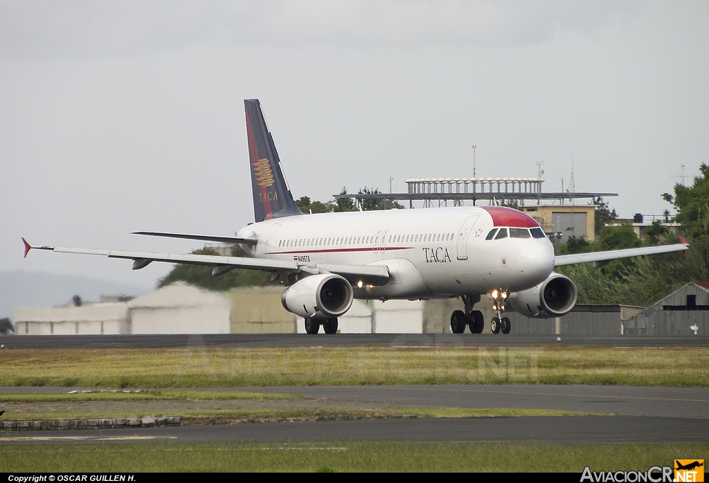 N495TA - Airbus A320-233 - TACA