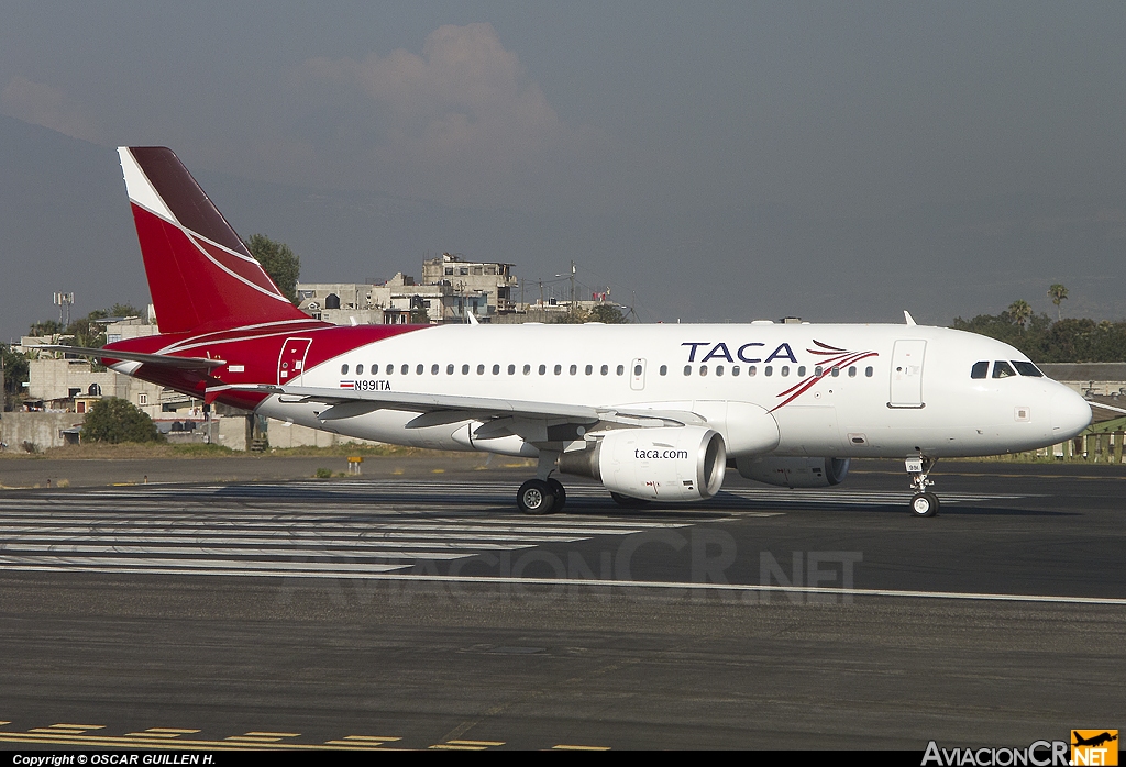 N991TA - Airbus A319-112 - TACA