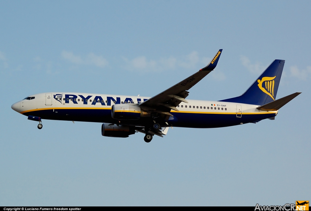 EI-DAF - Boeing 737-8AS - Ryanair