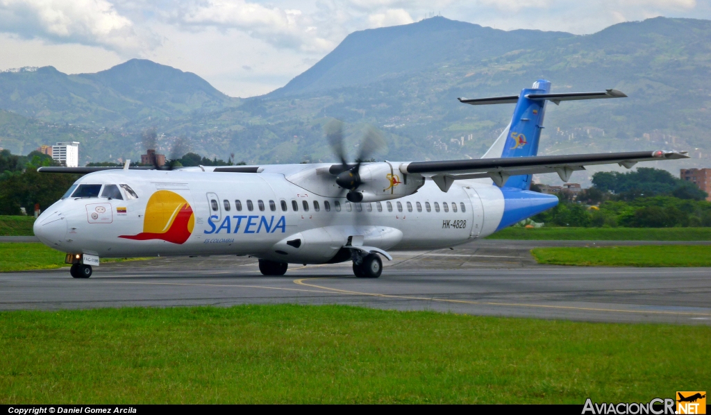 HK-4828 - ATR 72-212A - Satena