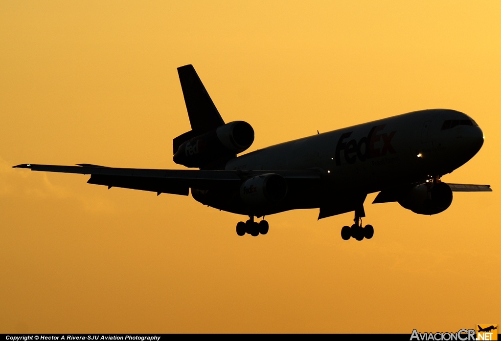 N373FE - Mcdonnell Douglas MD-10-10F - FedEx