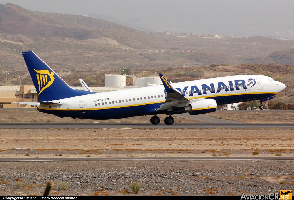 EI-EBD - Boeing 737-8AS - Ryanair