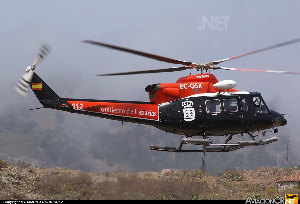 EC-GSK - Bell 412 SP - Inaer