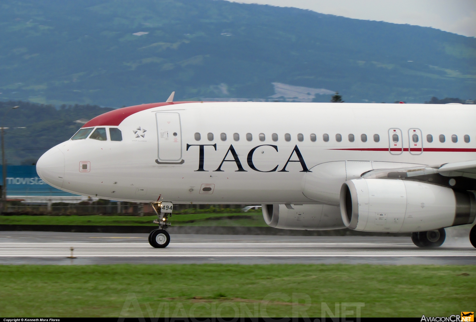 N494TA - Airbus A320-233 - TACA