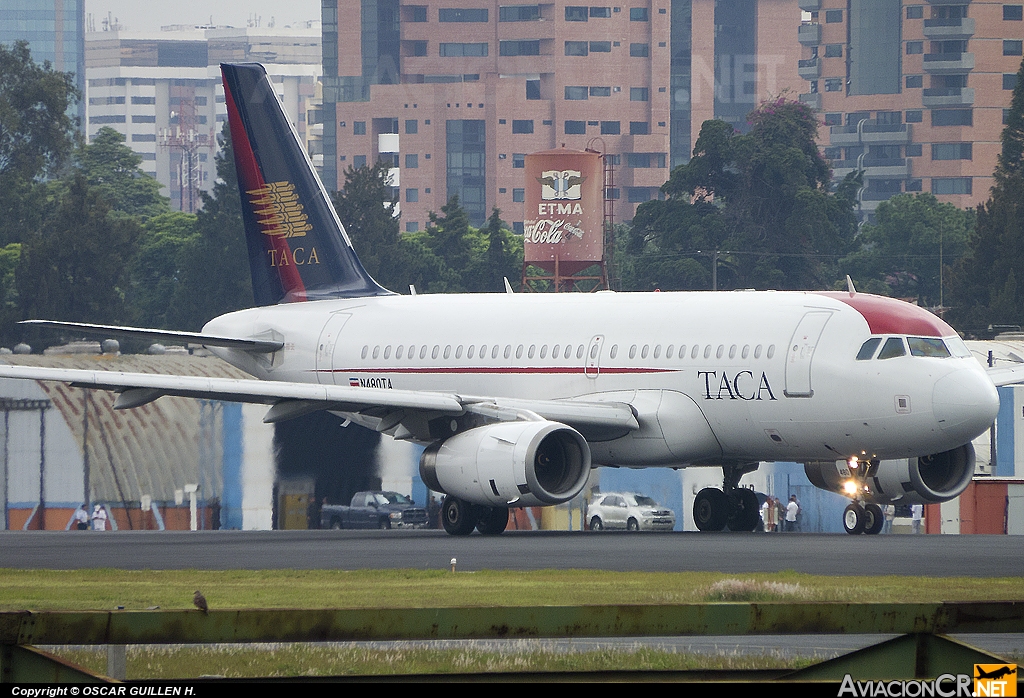 N480TA - Airbus A319-132 - TACA