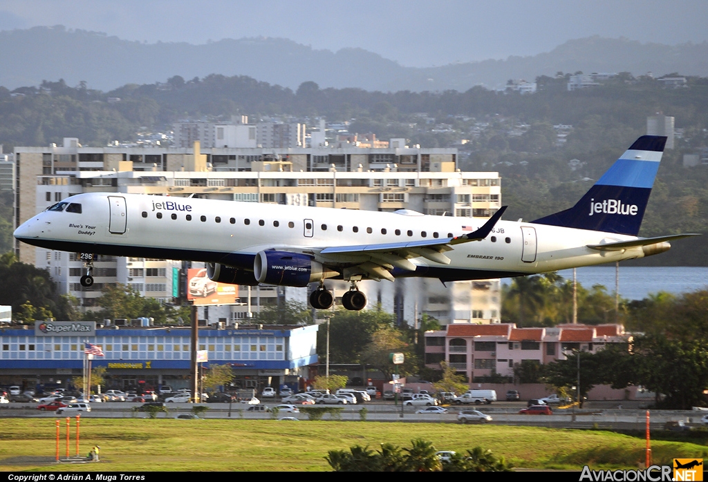 N216JB - Embraer 190-100IGW - Jet Blue