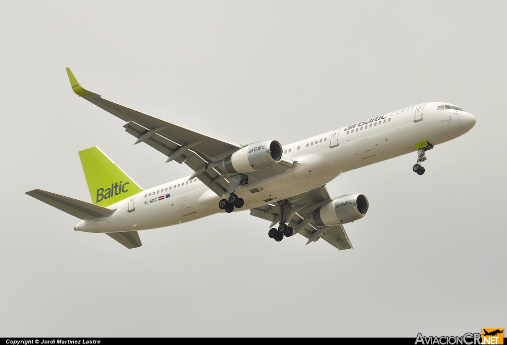 YL-BDC - Boeing 757-256 - Air Baltic