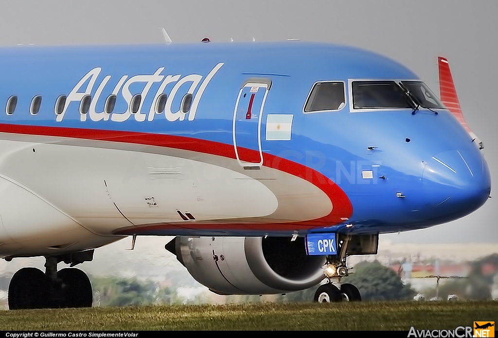 LV-CPK - Embraer 190-100IGW - Austral Líneas Aéreas