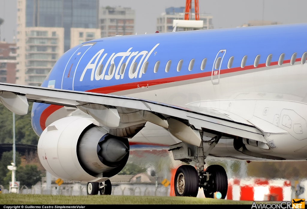 LV-CIE - Embraer 190-100IGW - Austral Líneas Aéreas