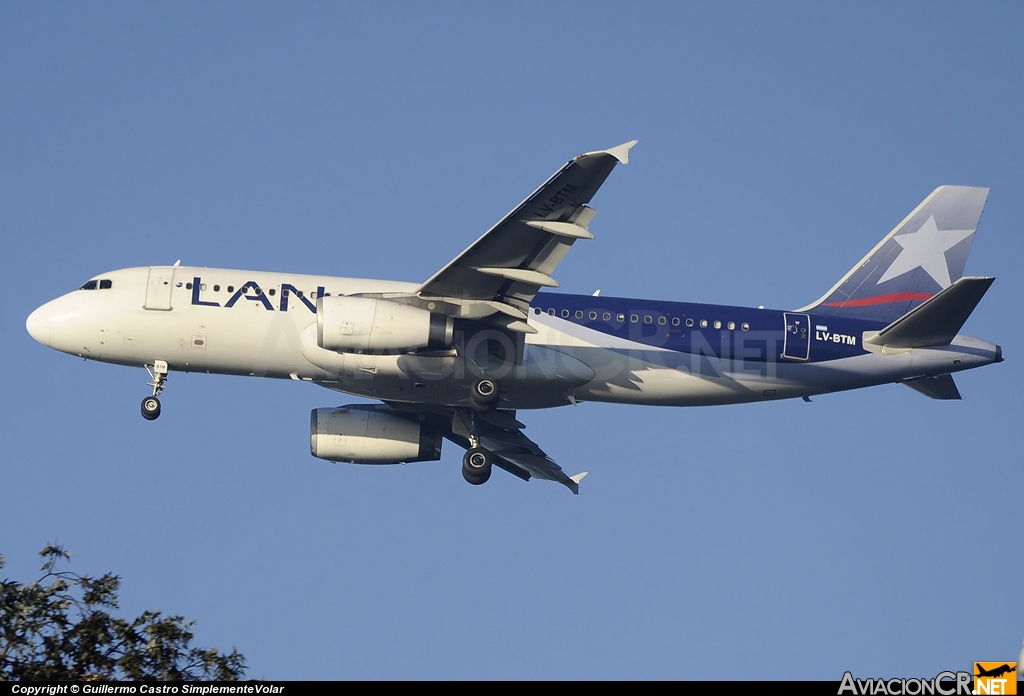 LV-BTM - Airbus A320-233 - LAN Argentina