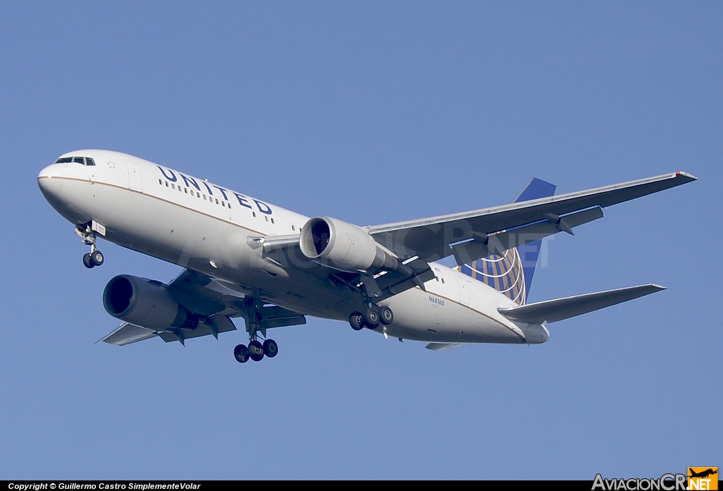 N68160 - Boeing 767-224/ER - Continental Airlines