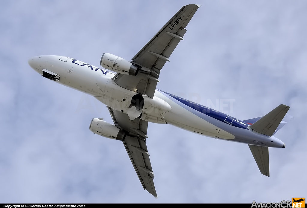 LV-BFY - Airbus A320-233 - LAN Argentina