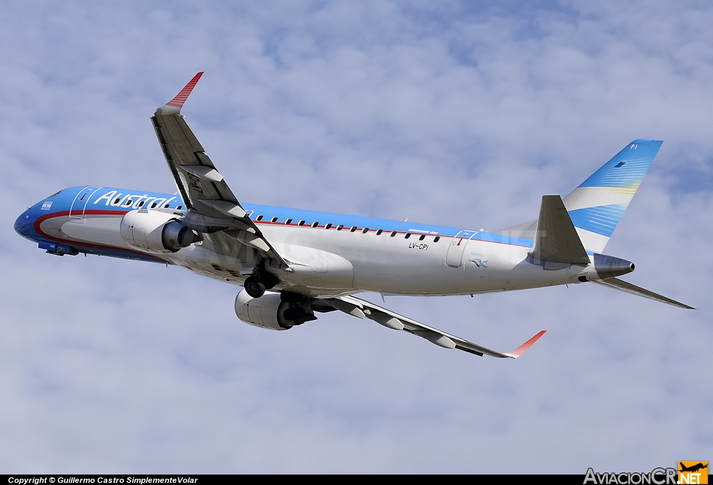 LV-CPI - Embraer ERJ-190-100AR - Austral Líneas Aéreas