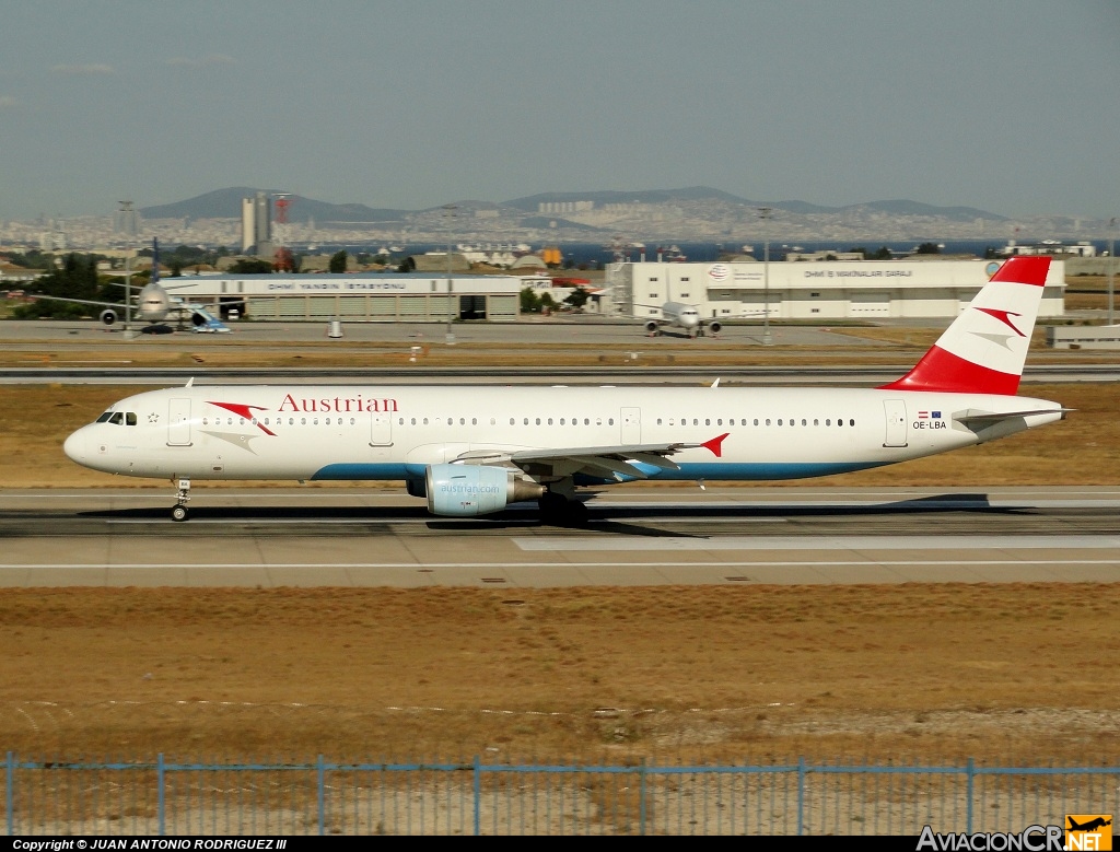 OE-LBA - Airbus A321-111 - Austrian Airlines