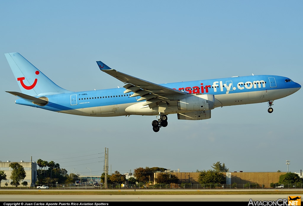 F-HBIL - Airbus A330-243 - Corsair