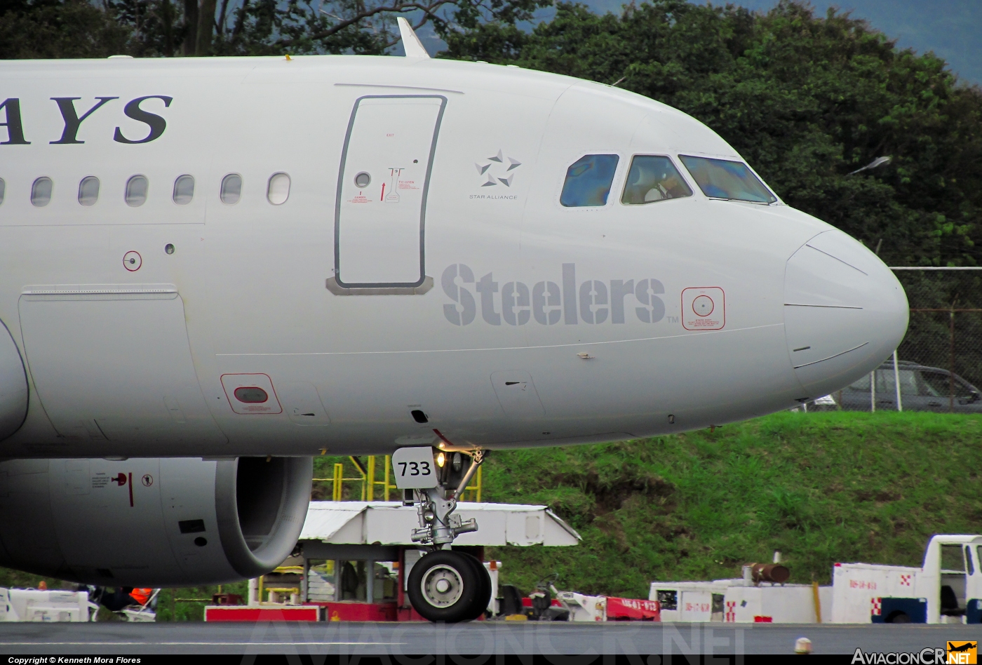 N733UW - Airbus A319-112 - US Airways