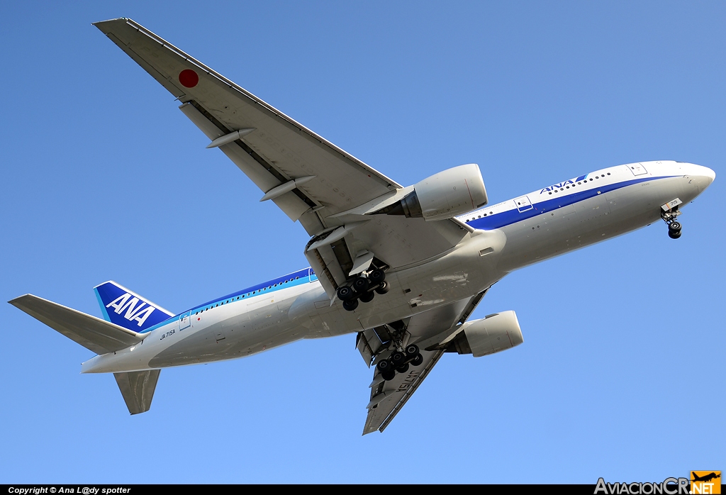 JA715A - Boeing 777-281/ER - All Nippon Airways (ANA)