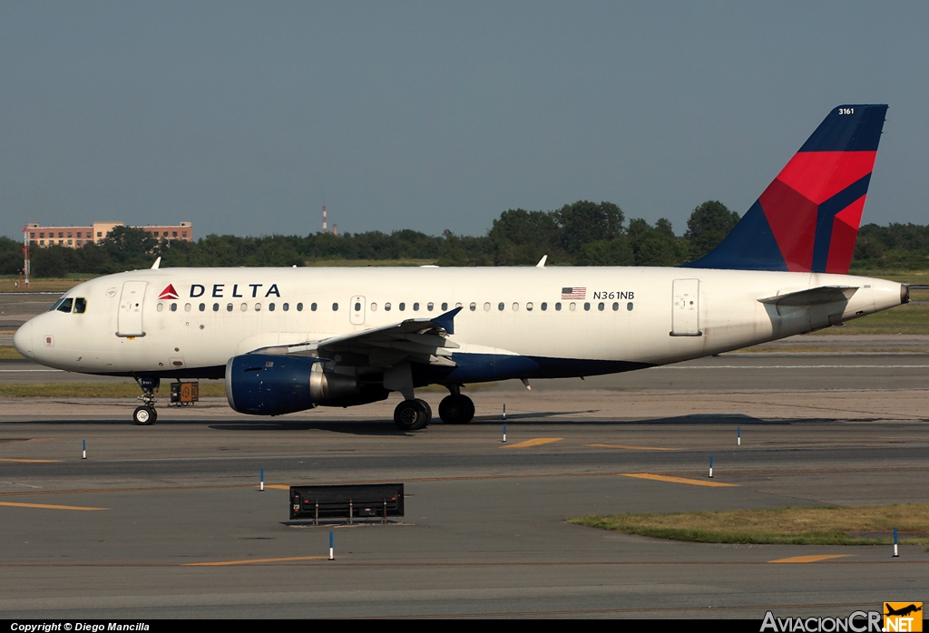 N361NB - Airbus A319-114 - Delta Air Lines