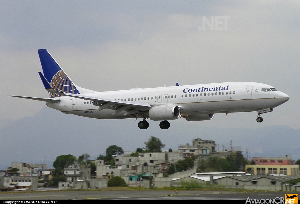 N76288 - Boeing 737-824 - Continental Airlines