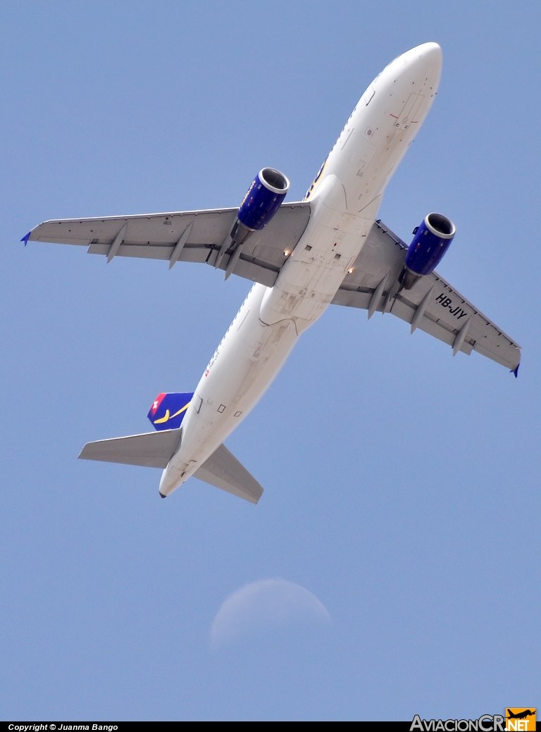 HB-JIY - Airbus A320-214 - Hello