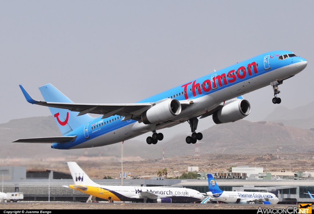 G-OOBG - Boeing 757-236 - Thomsonfly