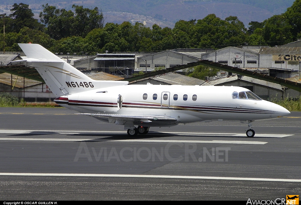 N614BG - Raytheon Hawker 800XP - Privado