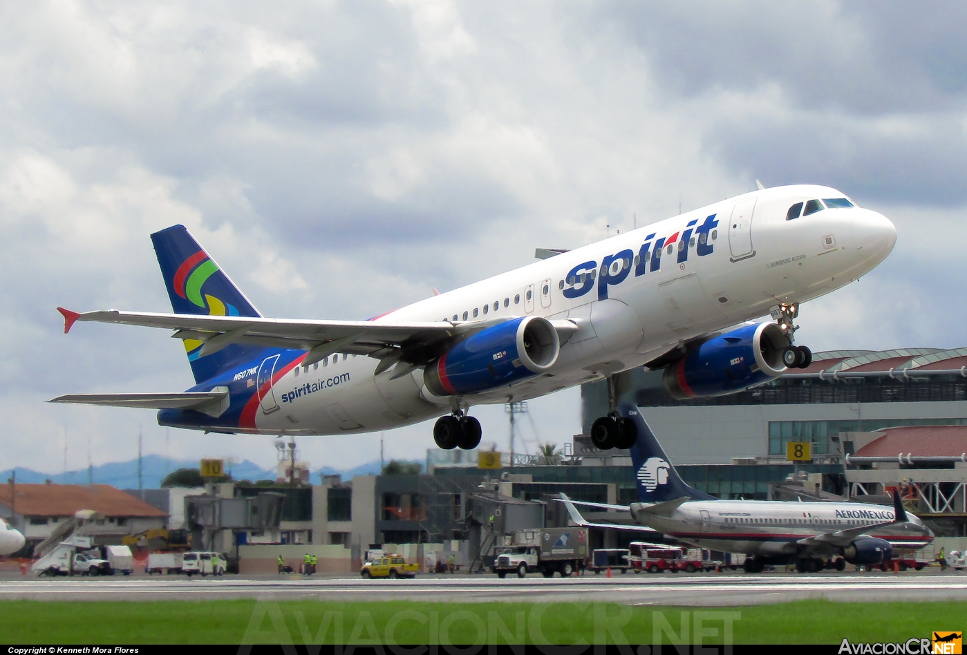 N607NK - Airbus A320-232 - Spirit Airlines