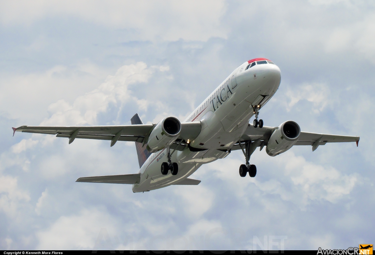 N493TA - Airbus A320-233 - TACA