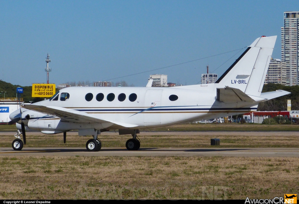 LV-BRL - Beech A100 King Air - Aerovida