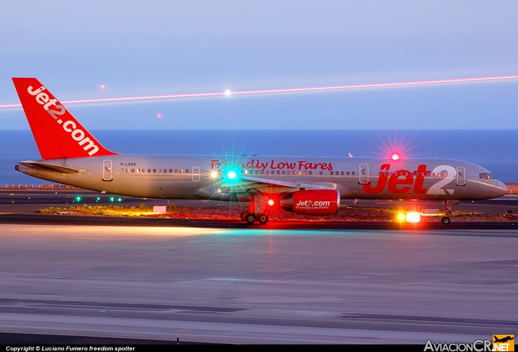 G-LSAG - Boeing 757-21B - Jet2.com