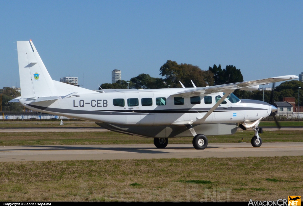 LQ-CEB - Cessna 208B Grand Caravan - Argentina - Provincia de la Pampa
