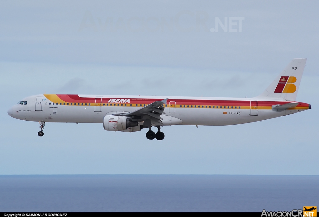 EC-IXD - Airbus A321-211 - Iberia