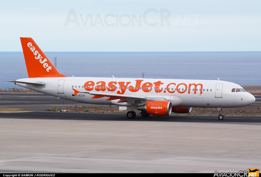 G-EZUS - Airbus A320-214 - EasyJet