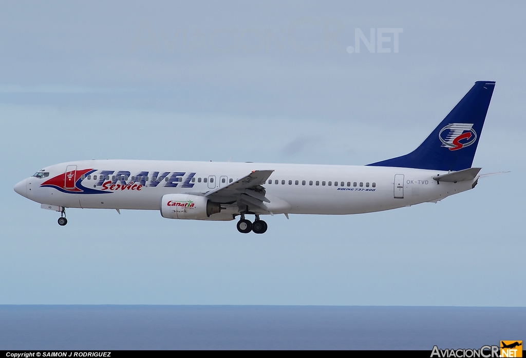 OK-TVD - Boeing 737-86N - Travel Service