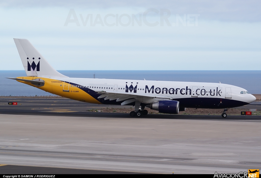G-OJMR - Airbus A300B4-605R - Monarch Airlines