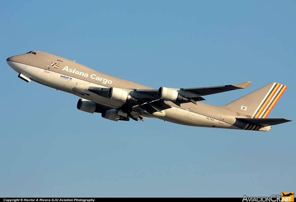 HL7419 - Boeing 747-48EF/SCD - Asiana Cargo