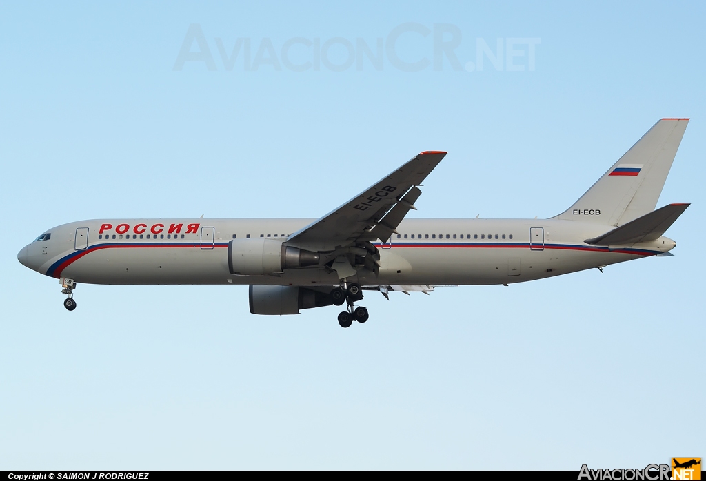 EI-ECB - Boeing 767-3Q8/ER - Rossiya Airlines