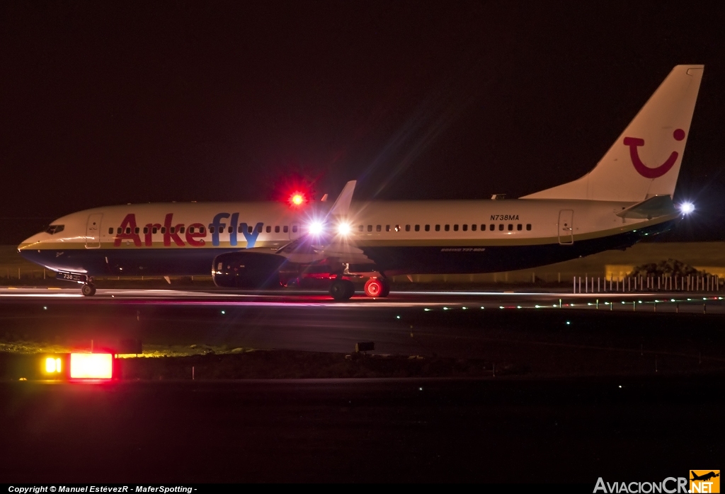 N738MA - Boeing 737-8Q8 - ArkeFly