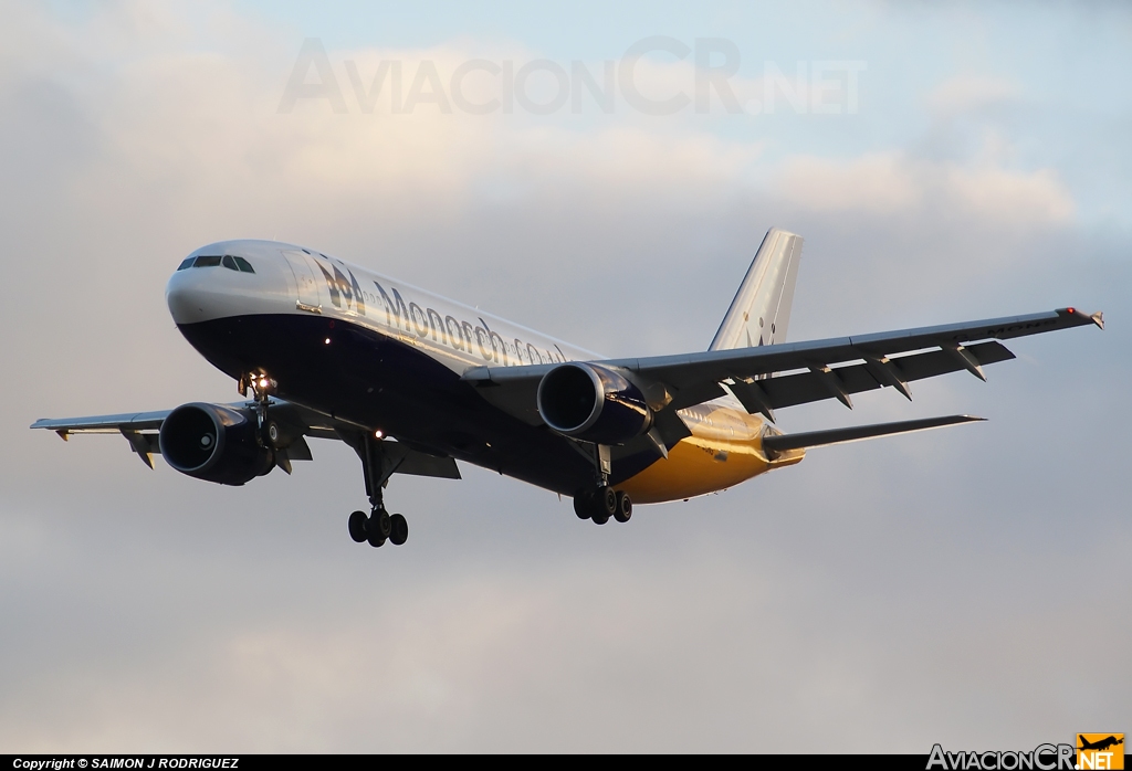 G-MONS - Airbus A300B4-605R - Monarch Airlines
