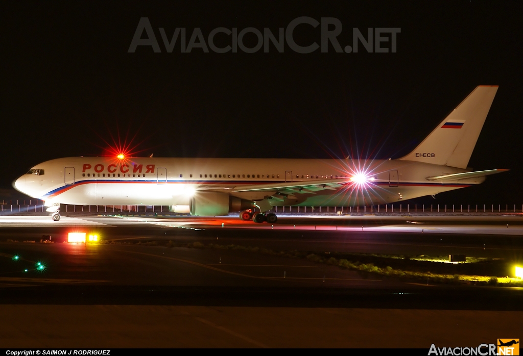 EI-ECB - Boeing 767-3Q8/ER - Rossiya Airlines