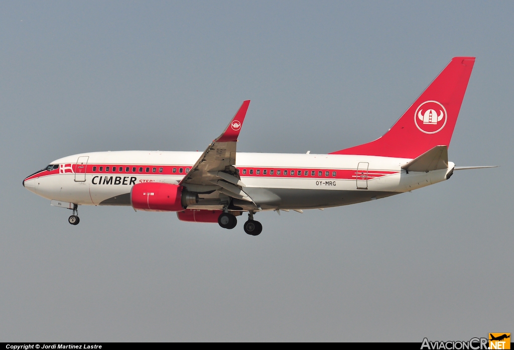 OY-MRG - Boeing 737-7L9 - Cimber Sterling Airlines