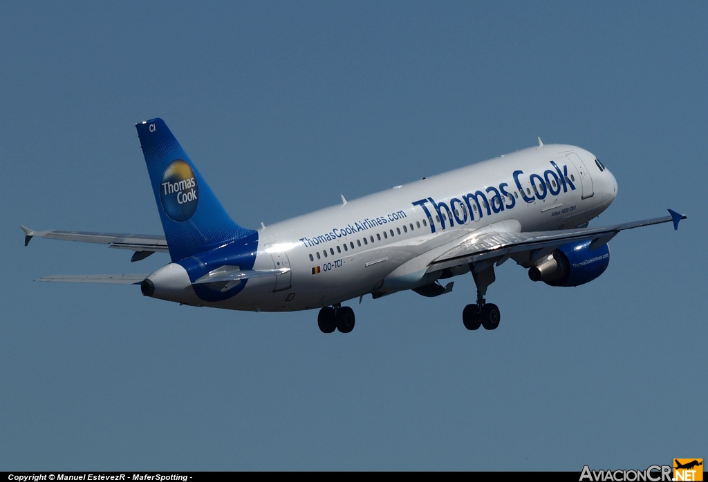OO-TCI - Airbus A320-214 - Thomas Cook