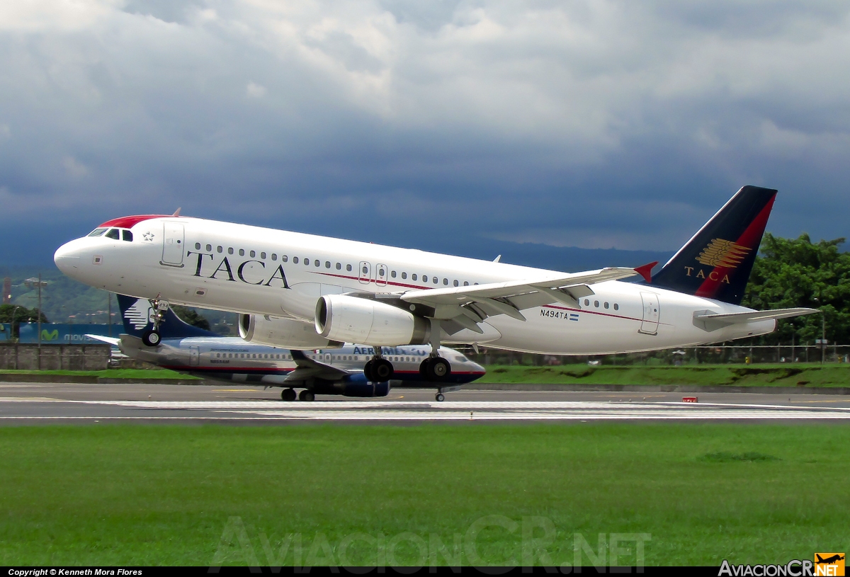 N494TA - Airbus A320-233 - TACA