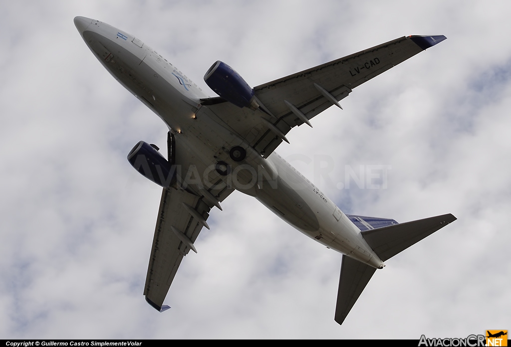 LV-CAD - Boeing 737-76N - Aerolineas Argentinas