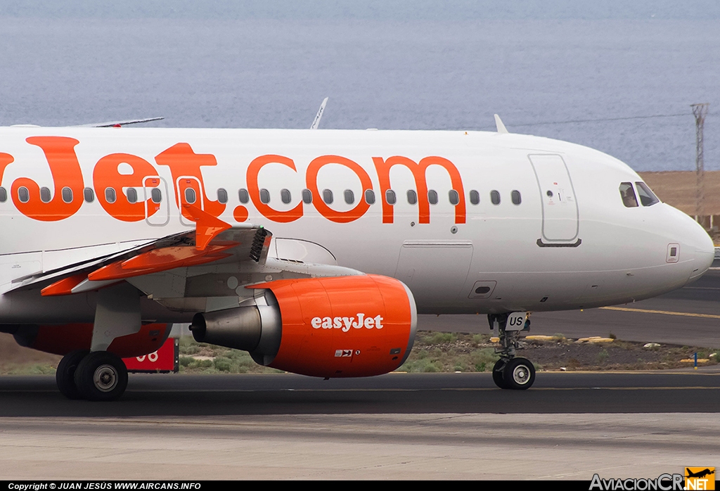 G-EZUS - Airbus A320-214 - EasyJet