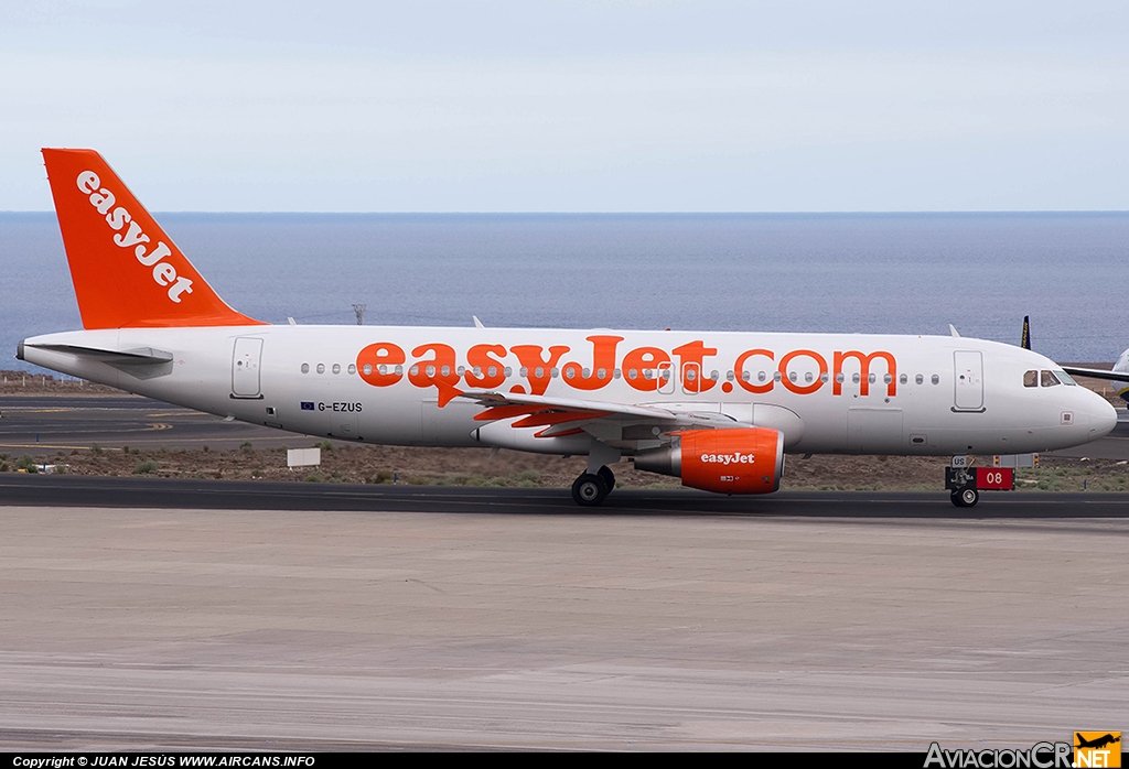 G-EZUS - Airbus A320-214 - EasyJet