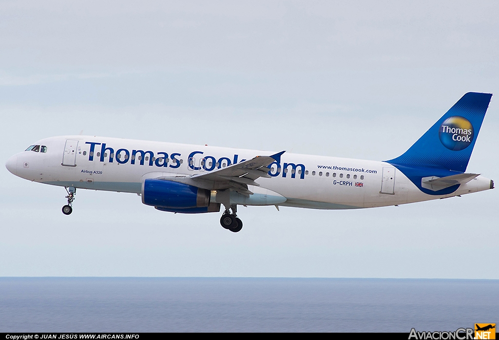 G-CRPH - Airbus A320-231 - Thomas Cook