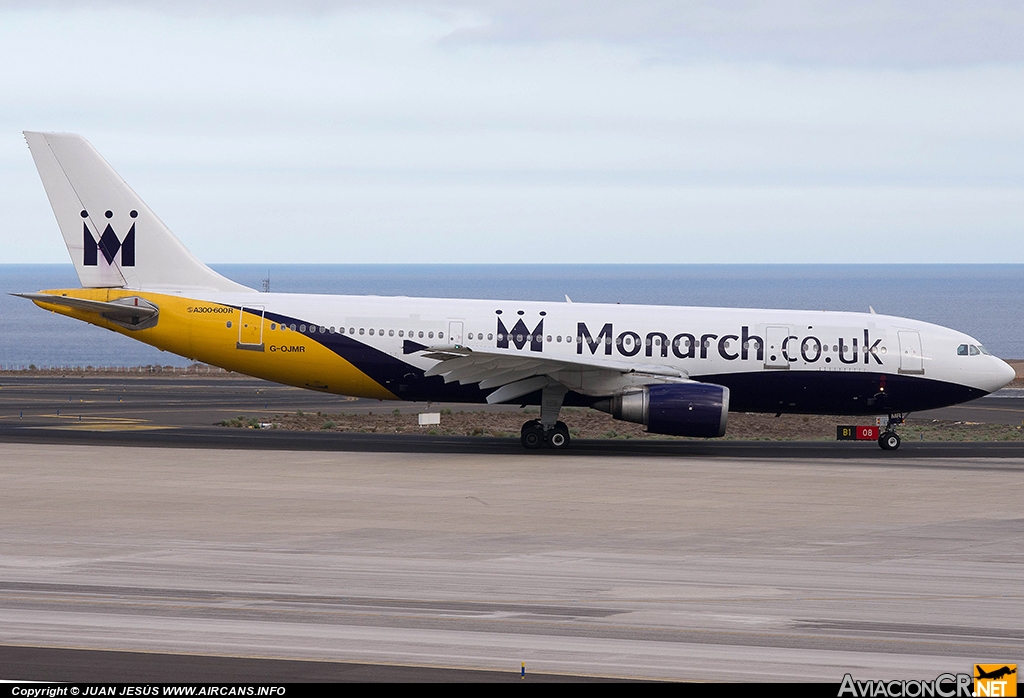 G-OJMR - Airbus A300B4-605R - Monarch Airlines