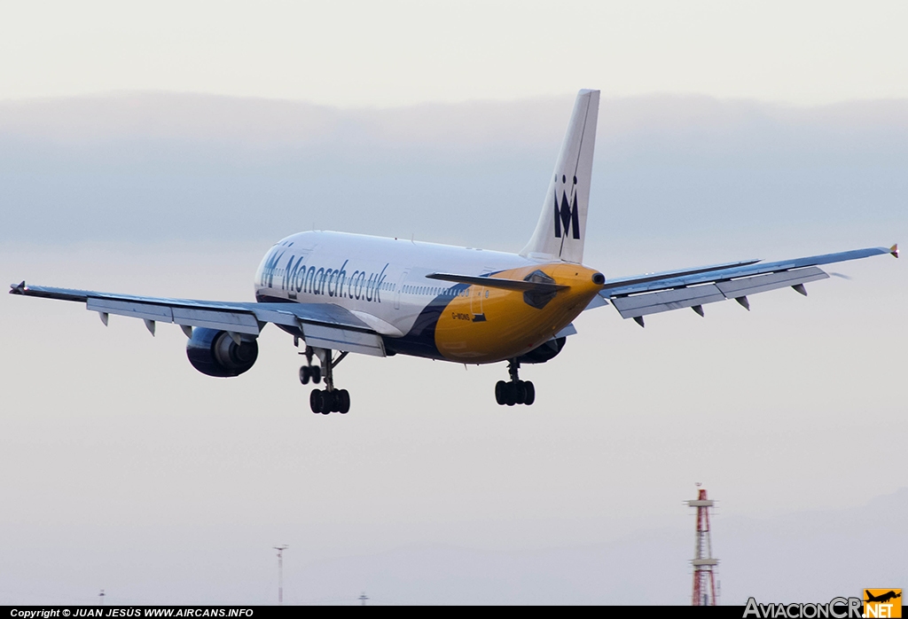G-MONS - Airbus A300B4-605R - Monarch Airlines