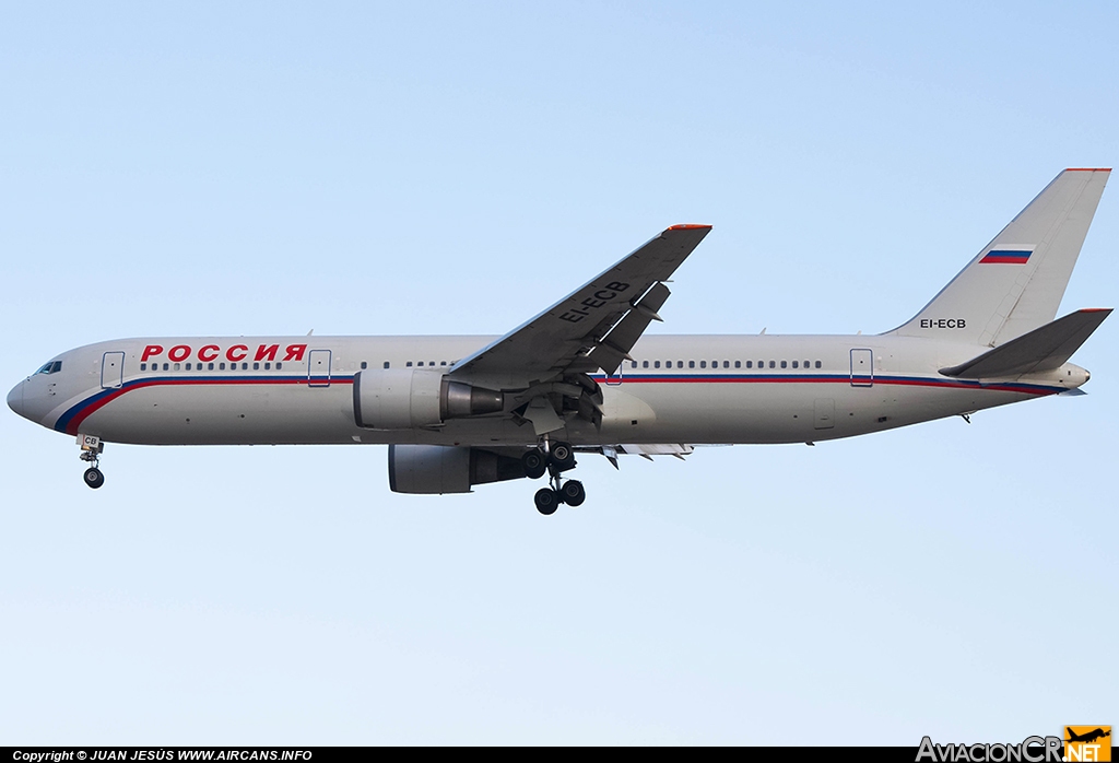 EI-ECB - Boeing 767-3Q8/ER - Rossiya Airlines